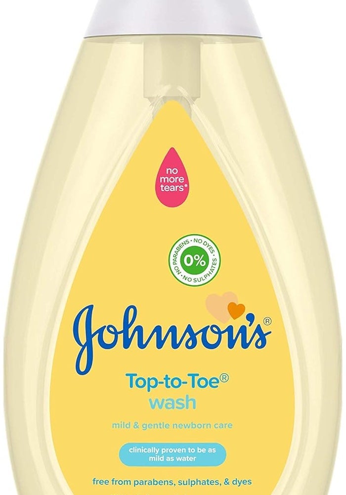 Johnson's Baby Top-to-Toe Wash 500ml – Gentle Formula for Newborn's Delicate Skin